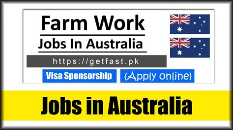 Farm Work Jobs In Australia With Visa Sponsorship Getfast Pk