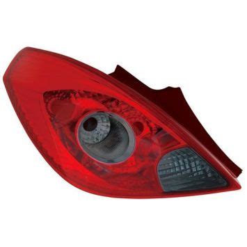 LAMPA TYLNA OPEL CORSA D 07 06 OPC RED SMOKE LEWA