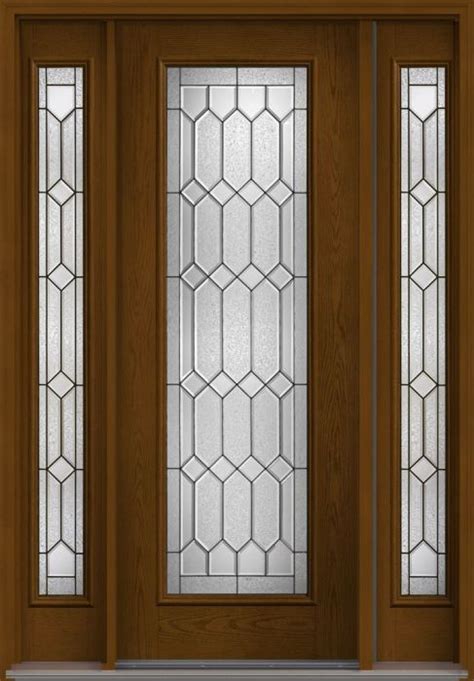 Colonial Exterior Door By Therma Tru In Door With Two Sidelites