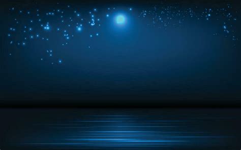 Background of the sea and the night sky with glittering stars 26780732 ...