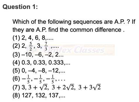 Education Practice Set 3 1 Arithmetic Progression Ssc 10th Standard Maharashtra Maths I