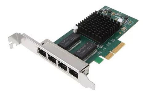 Placa Rede Gigabit Quad 4 Portas 1000mbit Pcie I350 t4 Intel Frete grátis