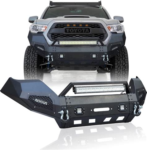 Amazon Tioyar Tacoma Front Bumper Texture Black Compatible With