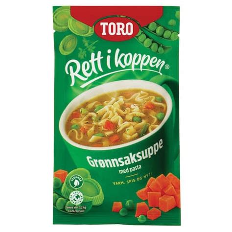 Gr Nnsaksuppe Toro Rett I Koppen Lyreco