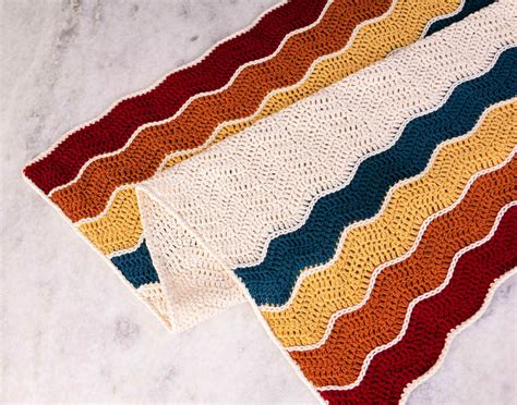 Free Striped Crochet Blanket Patterns Blitsy