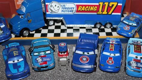 Mattel Disney Cars Team Lil Torquey Pistons Spikey Racer Hauler