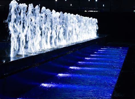 LED fountain ring