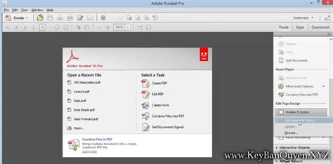 Adobe Acrobat XI Pro v11 0 23 Final Full Key Phần mềm biên tập và