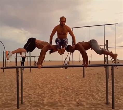 Strongmen Do Planches On Planches In Incredible Show Of Strength And