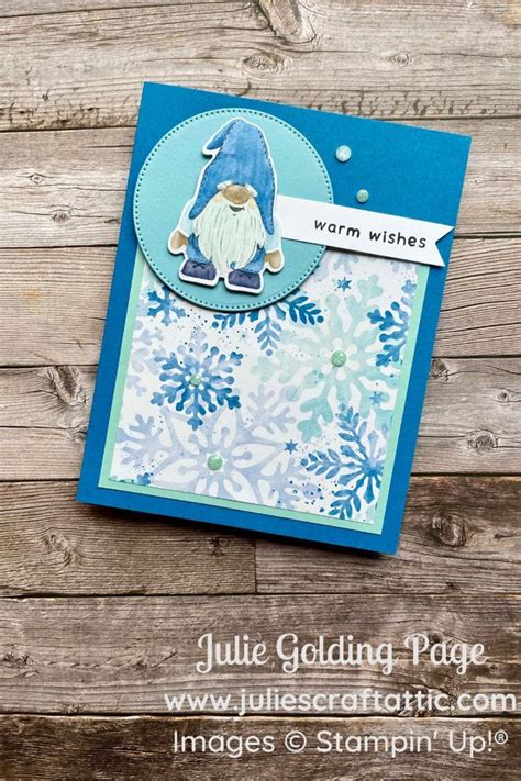 Stampin Up Kindest Gnomes Card Christmas Cards To Make Stampin