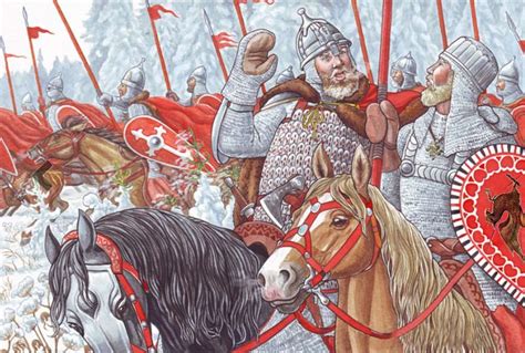 Иллюстрации к "Клятва Евпатия Коловрата"