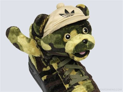 Jeremy Scott x adidas Originals JS Camo Bear - SneakerNews.com