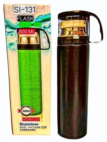 Stainless Steel Hot Cold Flask Bottle Capacity 500mL At Rs 240 In Bengaluru