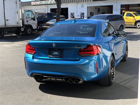 2020 BMW M2 Competition Long Beach Blue DETAILERSHIP