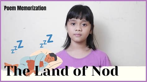 The Land Of Nod By Robert Louis Stevenson Poem Memorization YouTube