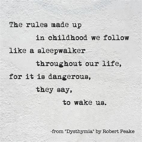 Dysthymia [Poem] | Robert Peake