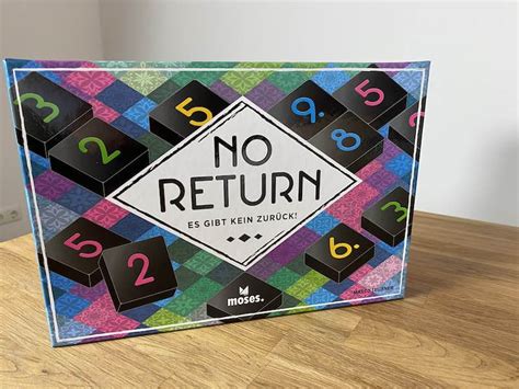 No Return Lege Und Sammelspiel Von Moses Verlag Spielregeln