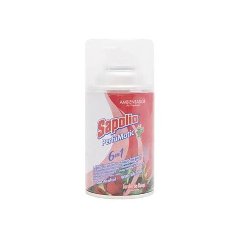 SAPOLIO PERFUMATIC 6 EN 1 DESODORANTE DE AMBIENTE ARRULLOS DE BEBE 240