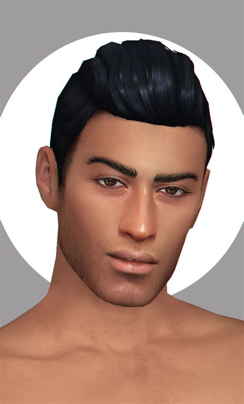 V Base Game Compatible Male Hairstyle Wistful Castle