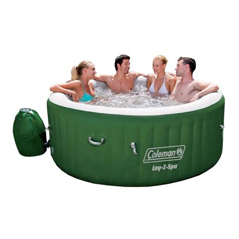 Coleman Lay Z Spa Inflatable Hot Tub With Cover Seats People For Sale From United States