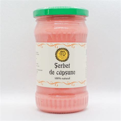 Serbet De Capsune Madame Delice Bacania Veche