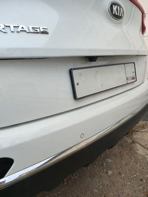 Рамка номерного знака RCS Light 2.0 чёрная 1 рамка купить c доставкой ...