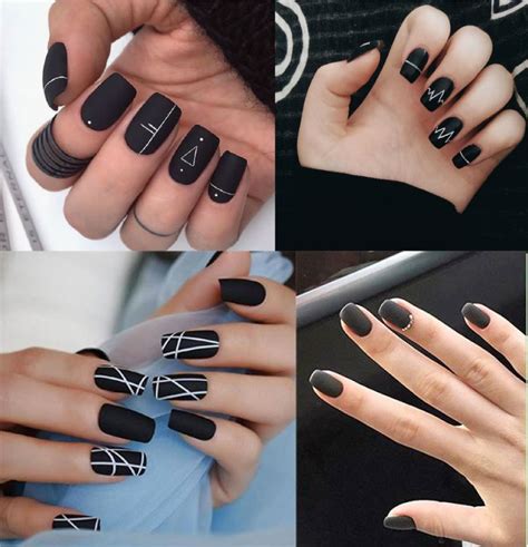 Chia sẻ hơn 86 về mẫu nail trắng đen đơn giản hay nhất coedo vn