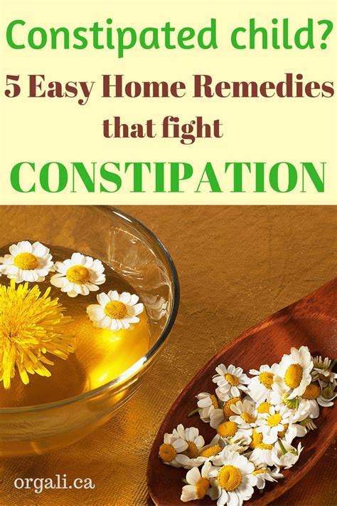 Constipated Child? 5 Natural Remedies that Fight Constipation - Orgali