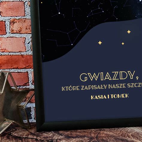 Gwiazdy naszego szczęścia Mapa gwiazd MyGiftDna pl