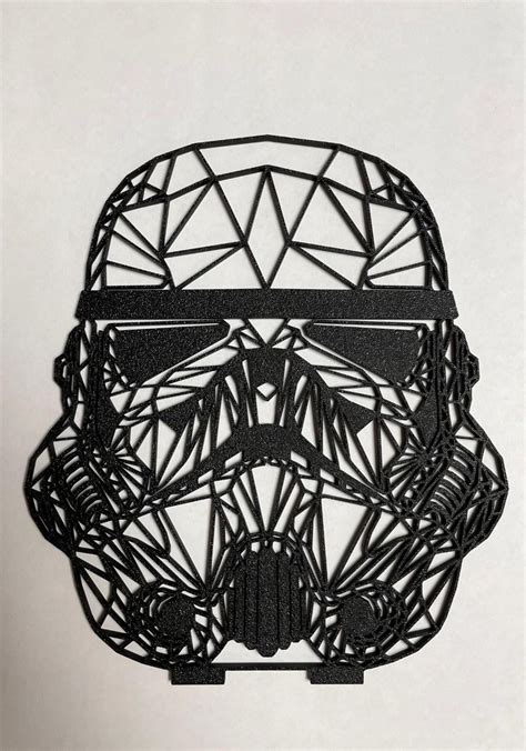 Stormtrooper 2d Line Art R3ddruck