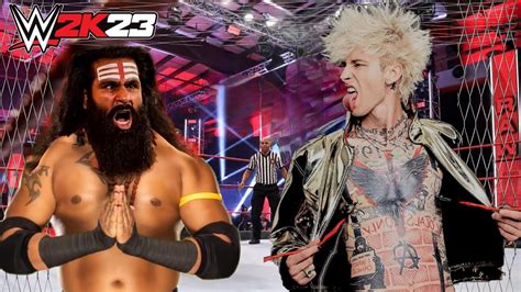 WWE Veer Mahaan Vs Machine Gun Kelly WWE 2K22 YouTube