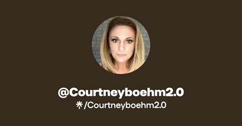 Courtneyboehm Instagram Facebook Linktree