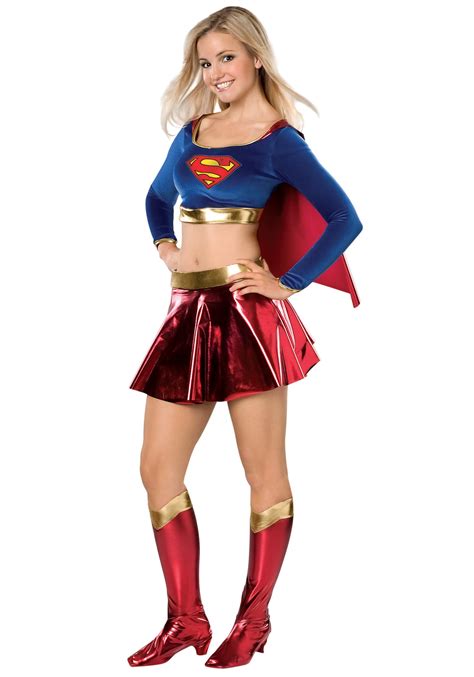 Girls Teenage Supergirl Costume - Superhero Costumes for Teenage Girls