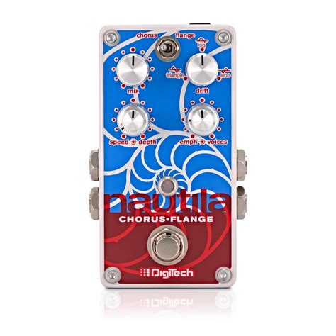 Digitech Nautila Chorusflanger Pedal At Gear4music