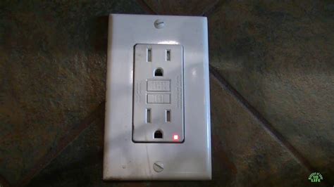 Solid Red Light On Gfci Outlet