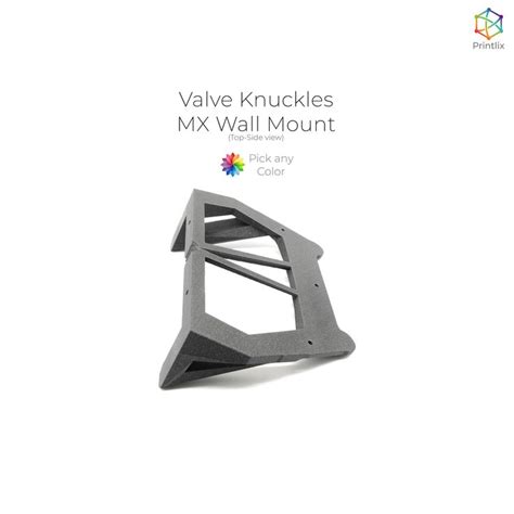 Valve Index Knuckles Mx Wall Mount Knuckles Charging Stand Etsy