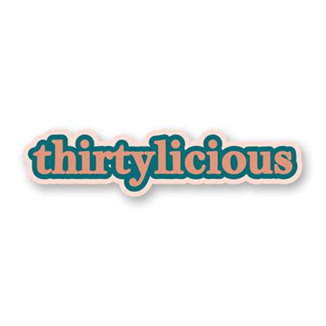 Thirtylicious Birthday SVG Cake Topper Birthday Cricut Card Etsy