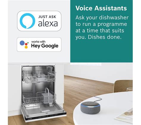 BOSCH Series 2 SMS2HVI66G Full-size WiFi-enabled Dishwasher - Stainless ...