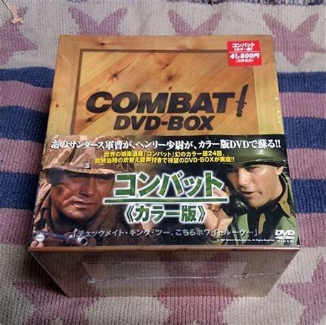 Yahooオークション Dvd Combat コンバット カラー版 Dvd Box 初回限