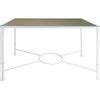 Mesa De Forja Moderna Alcolea Ideal Mesa Camilla Color Blanca