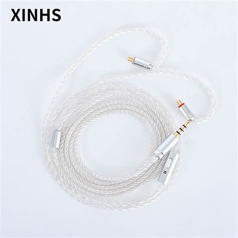 Xinhs Core Pair Twisted Mi Cable Silver Plated Copper Upgrade