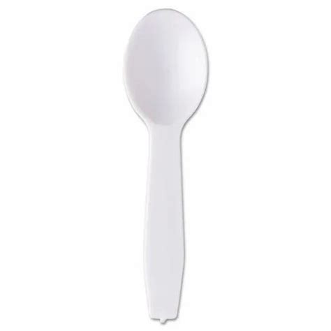 Plastic Piece White Paper Spoon For Event And Party Supplies Size