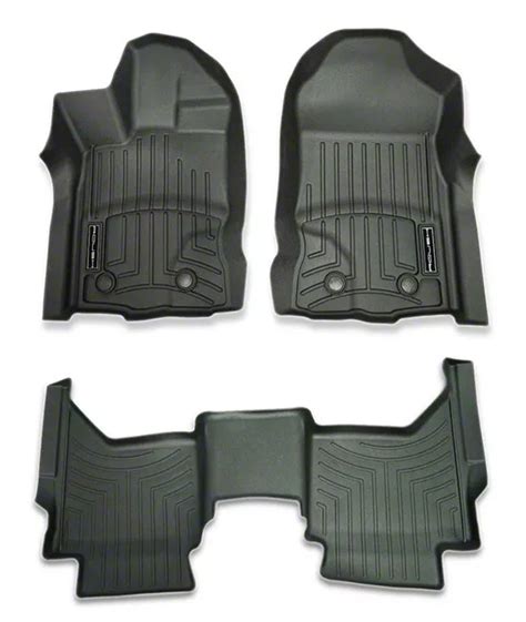 Roush Ranger By WeatherTech DigitalFit Front And Rear Floor Liners