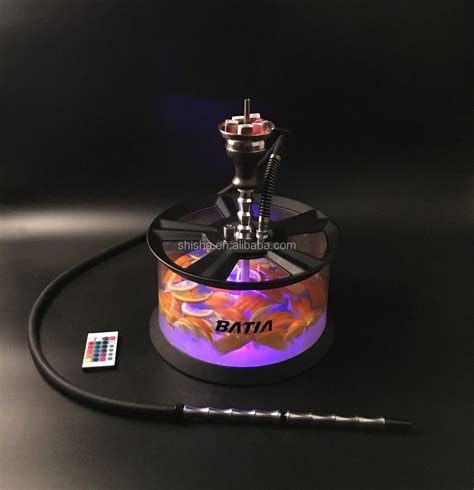 Royalshisha Batia New Design Acrylic Wheel Hub Felgen Shisha With Led