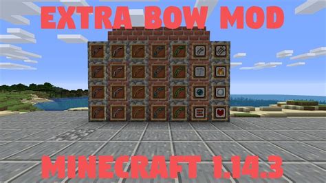 Extra Bows Mod Para Minecraft Mas Arcos Para Minecraft Youtube