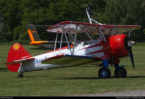 Aircraft Photo Of N V Boeing Pt D Kaydet E Aerosuperbatics