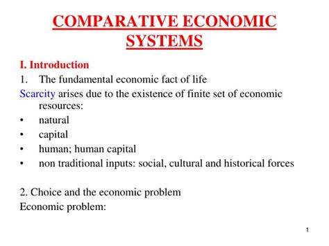 Ppt Comparative Economic Systems Powerpoint Presentation Free