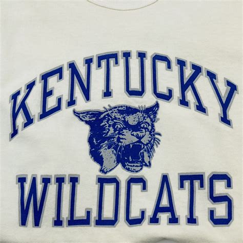 Champion Kentucky Wildcats Shirt Vintage 70s-80s Reti… - Gem