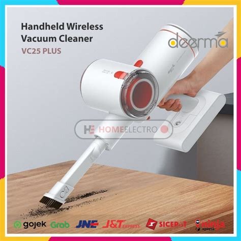 Jual Deerma Vc25 Plus Handheld Wireless Vacuum Cleaner | Shopee Indonesia