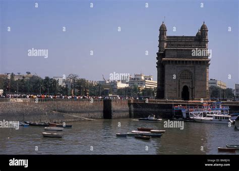 Gateway of India Mumbai Harbour Colaba Mumbai India Stock Photo - Alamy